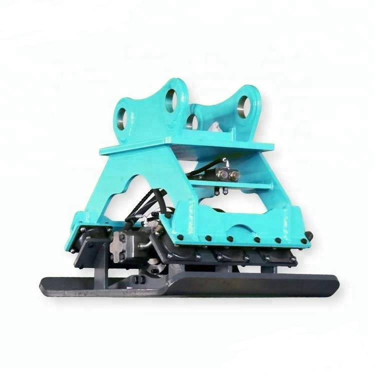 Excavator attachments supplier soil hydraulic vibrating plate compactor for sale