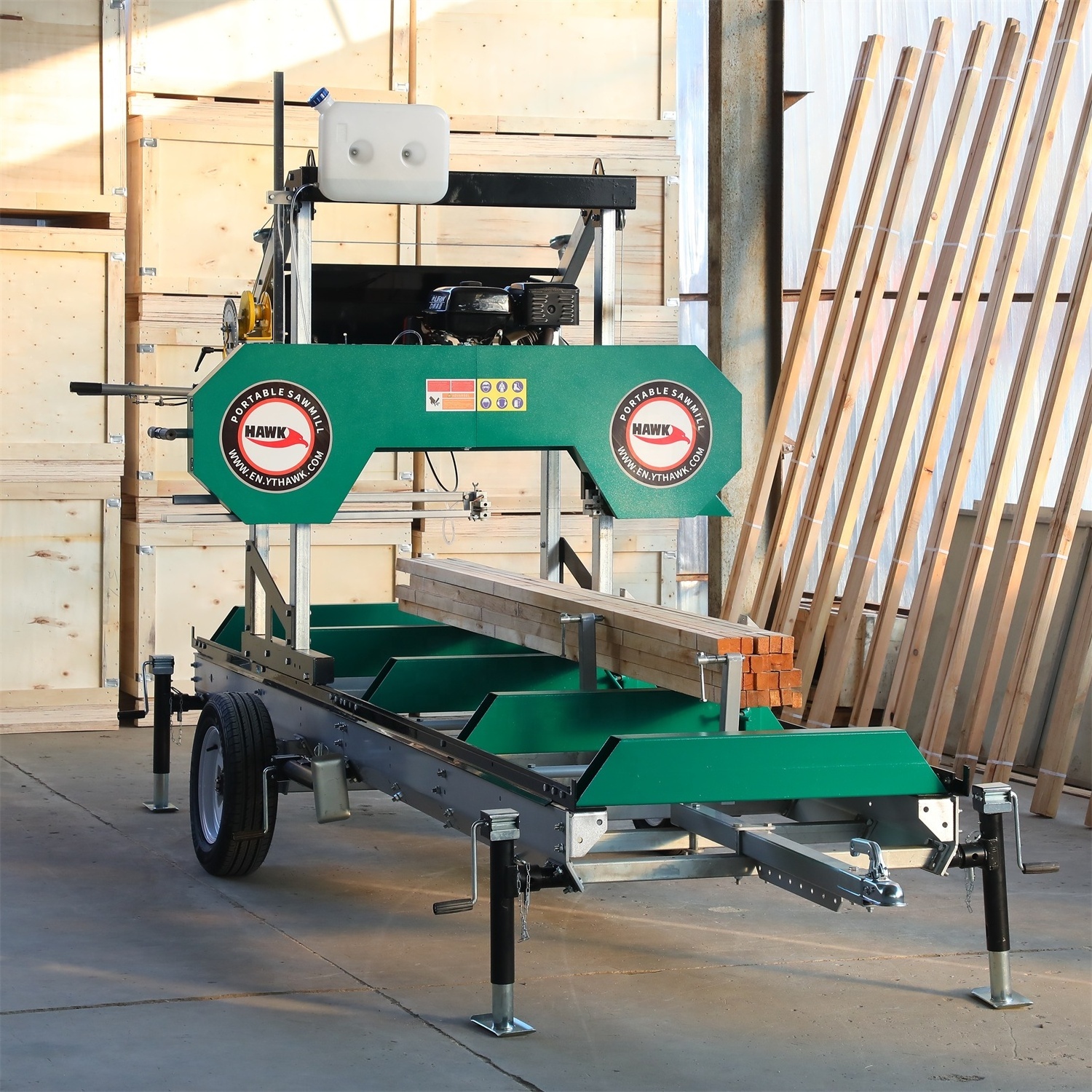 portable swing blade sawmill / bandsaw sawmill / portable bandsaw