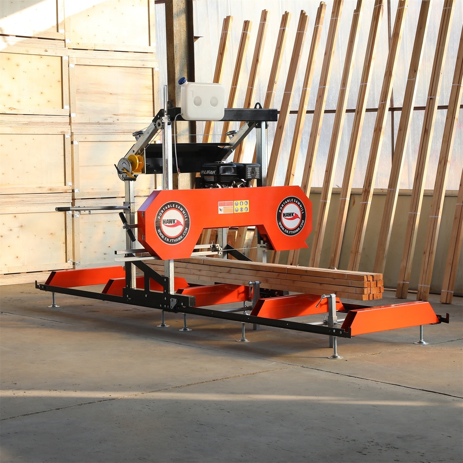 HAWK brand Sawmill Portable Band Saw Mill Machine  31