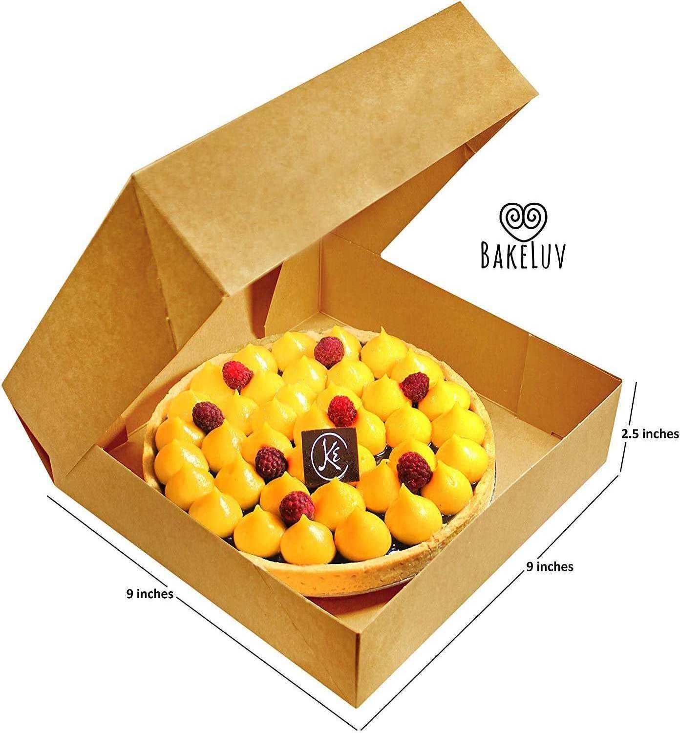 Economical Custom Paper Corrugated Pizza Apple Pie Box Packaging With Window