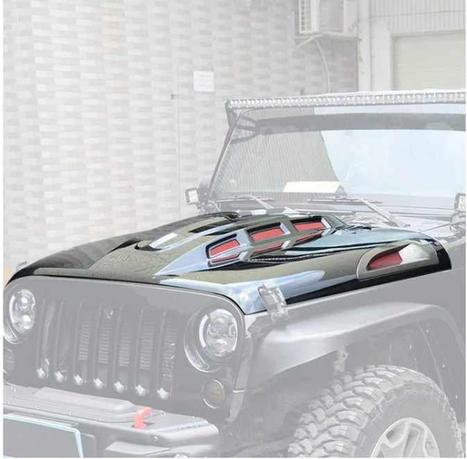 HW 4X4 Offroad the advenger style hood for  Wrangler JL, JT 2018+