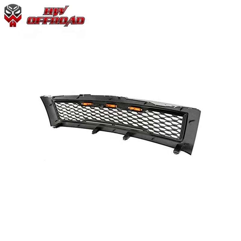 HW 4x4 Offroad Front Bumper Grille Mesh Grill for Silverado 1500 2007-2013