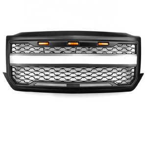 HW 4x4 Offroad Black Grille Mesh Grill for Silverado 1500 2016-2018