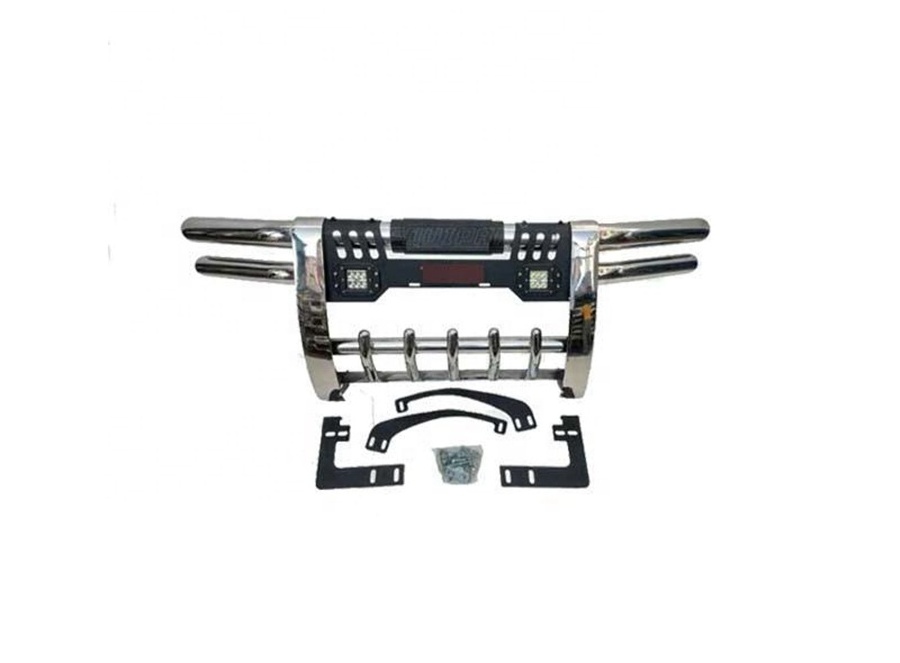 4x4 Car Front Push Bumper Bull Bar Nudge Bar With Led For Hilux Vigo