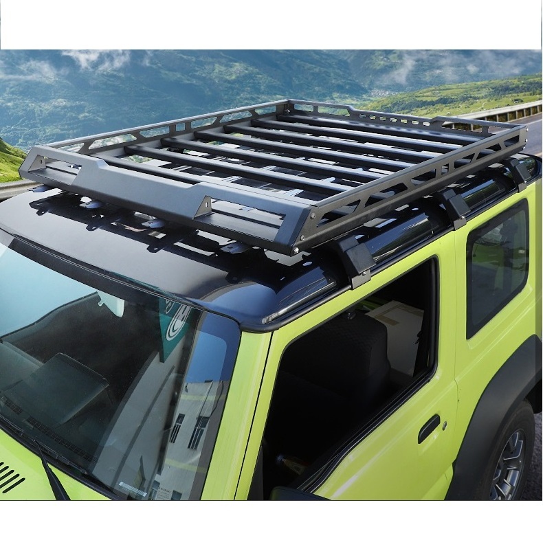 4x4 Offroad Car Luggage Rack Roof Rack With LED Lights For Jimny 2019-2022