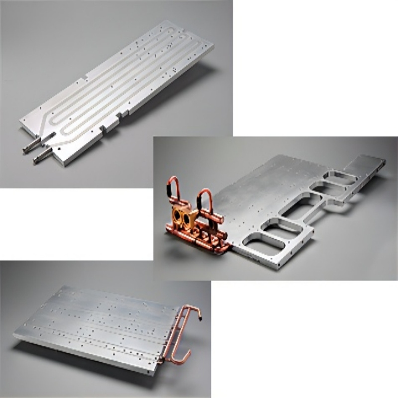 High Quality Vacuum Brazed Liquid Cold Plate Water Cooling Distribution Plate for medical equipment