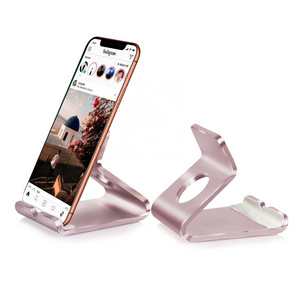 Portable laptop stand Aluminum Metal Aluminium mobile stand phone holder car mount mobile cooler