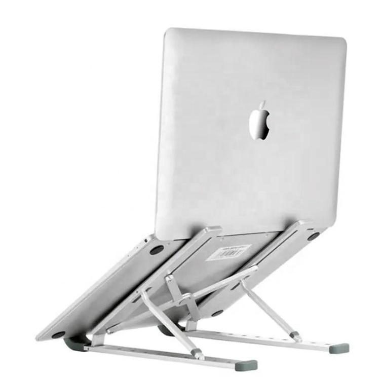 Portable Aluminum Metal laptop holder adjustable mobile stand phone holder  Car Phone Holders