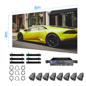 Combo promotion P3.91 500*1000mm indoor advertising led display 24 square meters chinese  led display screen