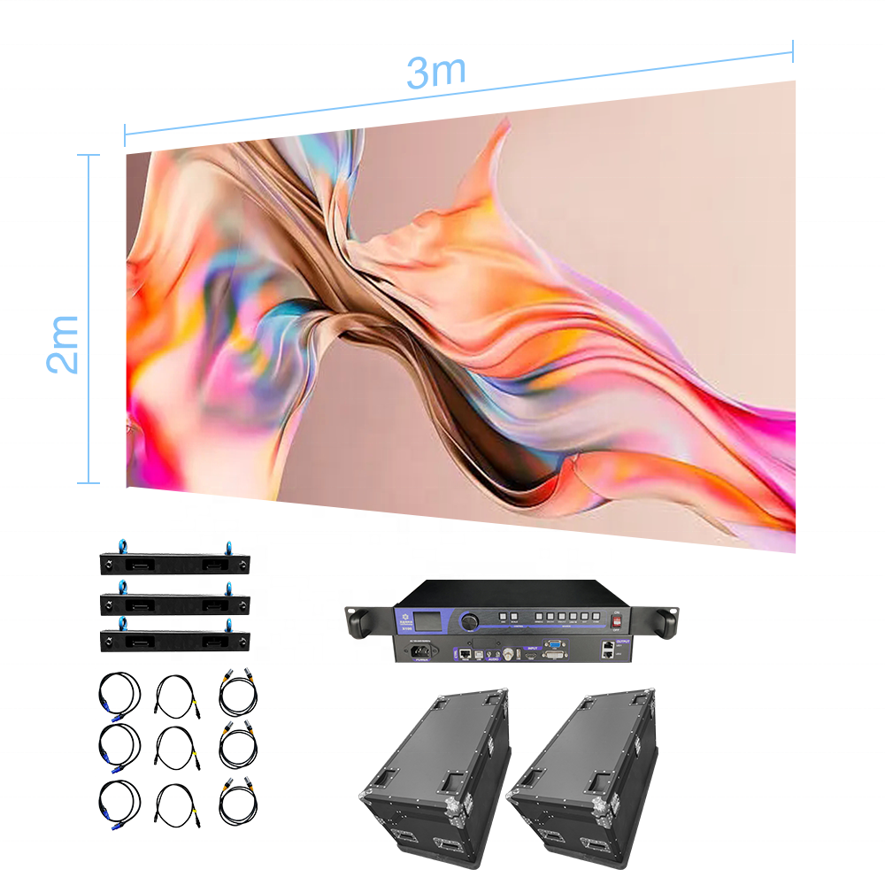 Combo promotion P3.91 500*1000mm indoor advertising led display 24 square meters chinese  led display screen