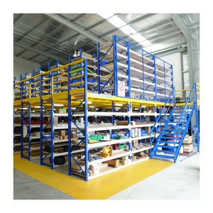 Heavy duty industrial storage warehouse racks pallet racking systems attic loft mezzanine floor platforms