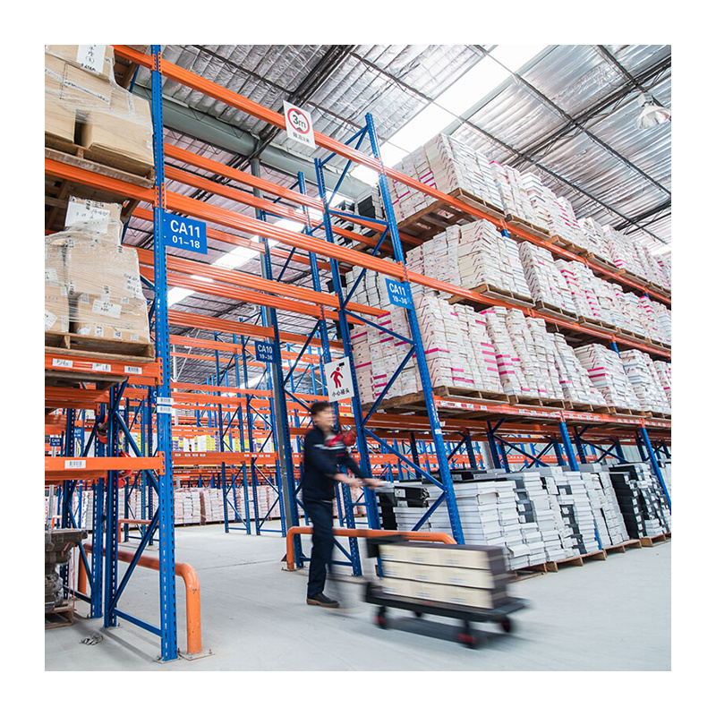 warehouse racking system heavy duty warehouse shelving solution metal adjustable double deep selective pallet storage rack