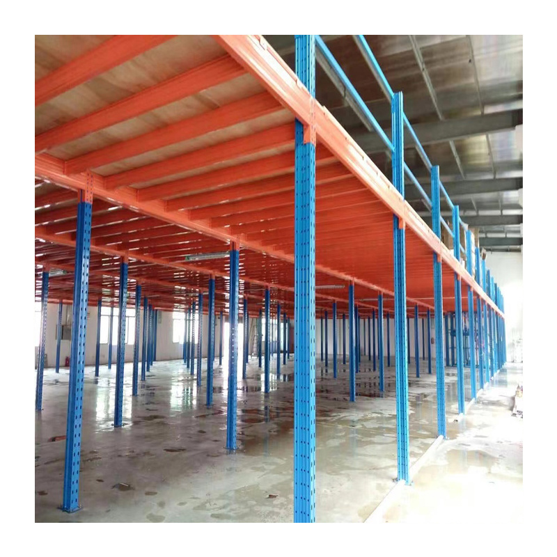 Heavy duty industrial storage warehouse racks pallet racking systems attic loft mezzanine floor platforms