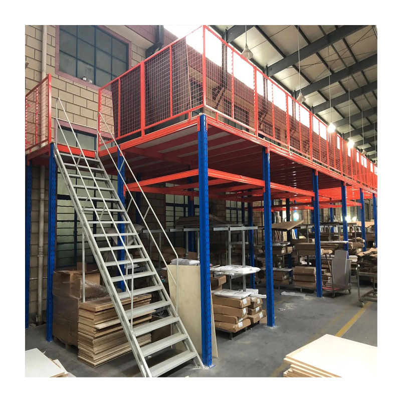 Heavy duty industrial storage warehouse racks pallet racking systems attic loft mezzanine floor platforms