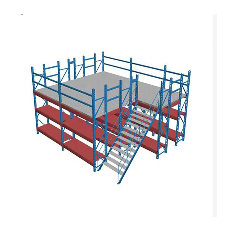 Heavy duty industrial storage warehouse racks pallet racking systems attic loft mezzanine floor platforms