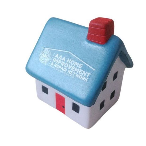 Full Colorful Pu Anti stress House Stress Ball