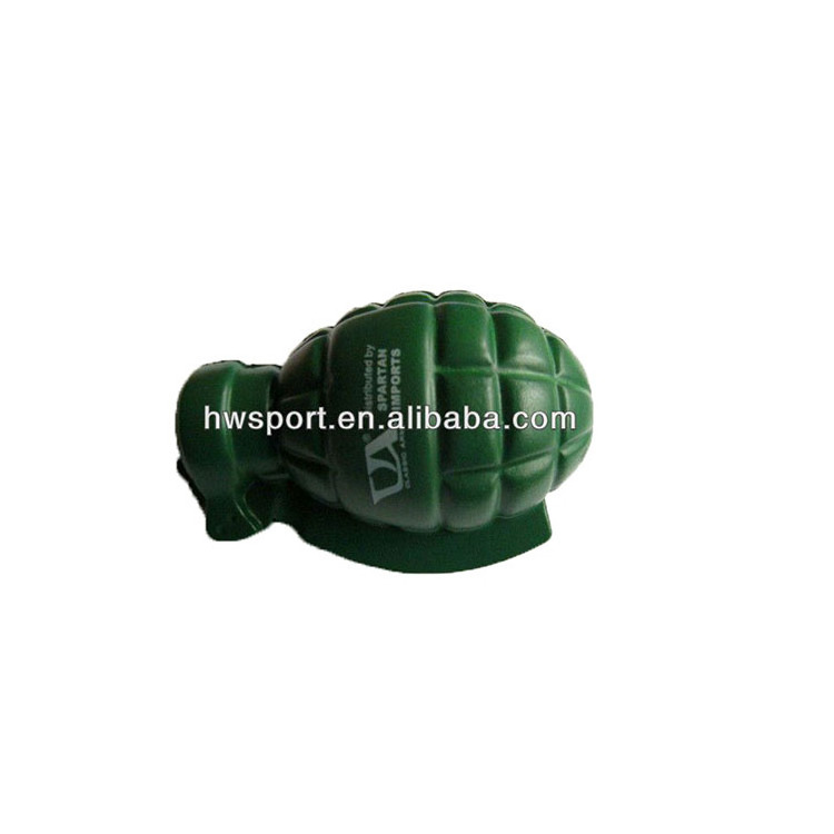 high quality promotional pu bomb stress ball anti squishy toy ball