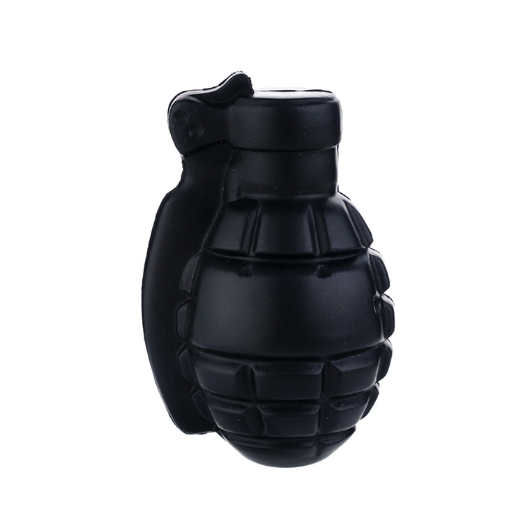 high quality promotional pu bomb stress ball anti squishy toy ball