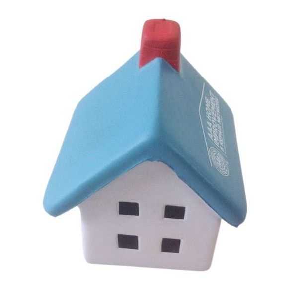 Full Colorful Pu Anti stress House Stress Ball