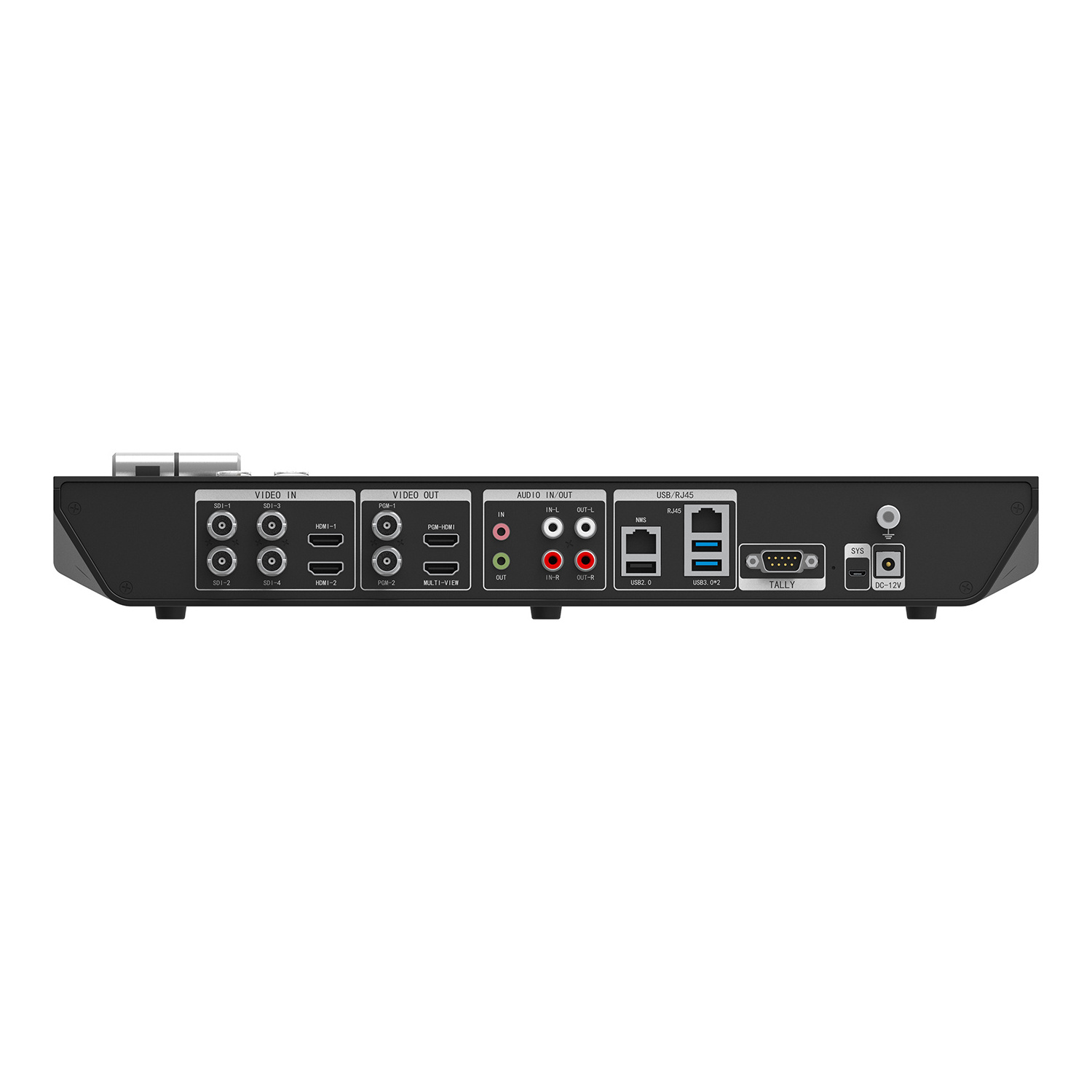 Haiwei hdmi blackmagic switcher slingstudio hub hd video switcher for multi camera, 8 Channels streaming video camera switcher