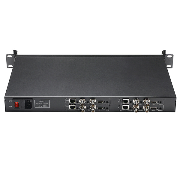 Haiwei H.265 h.264 4 channels hdmi 8 channels cvbs to ip televisions iptv encoder for digital tv headend system