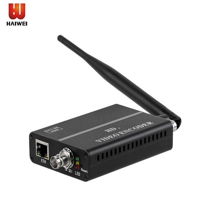 H8114W HD SDI to IP Encoder RJ45 Ethernet WIFI IPTV Encoder H.264 AVC Digital TV Encoder for YouTube Facebook Live Streaming