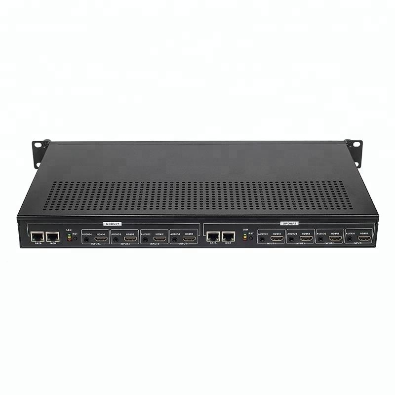 Y530S H.264 8 channels HDMI Audio Encoder WAN LAN SRT HTTP RTSP RTMP UDP HLS multicast unicast Encoder