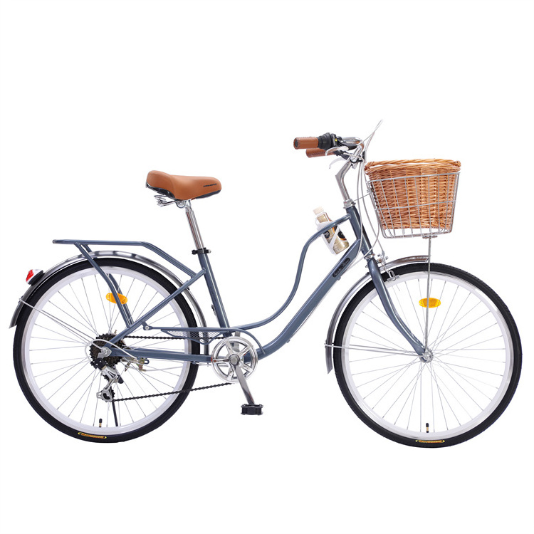 Bicycle female adult light ordinary mobility lady  male and female students city old vintage bicycle