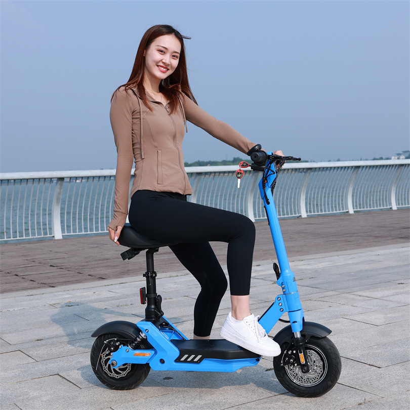 wholesale price scooter two wheels adult foldable electric scooter lithium battery 750w motor electric bicycle