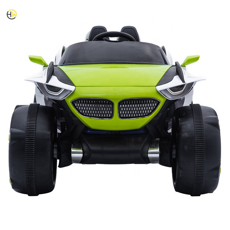 Off-road two-seater children's electric four-wheel remote control car baby adults can sit baby double row size buggy