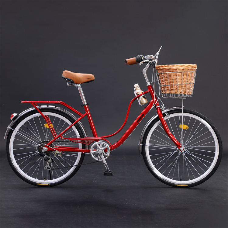 Bicycle female adult light ordinary mobility lady  male and female students city old vintage bicycle