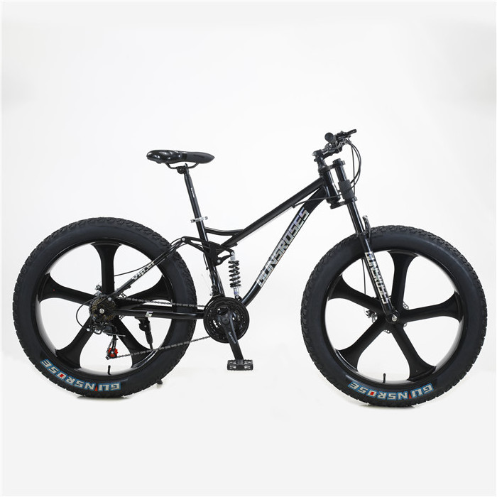 26'' 4.0 carbon fat bike for men/ full suspension mountain fatbike fatbike 26 / popular snow fat tire bicycle with good tire