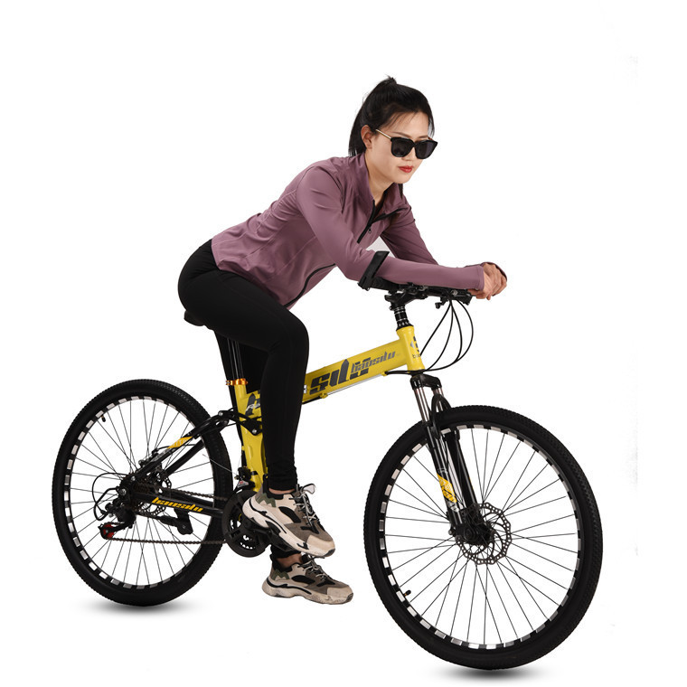 folding bike 20 inch gear shift one set ring folding bike 6 speeds 2021