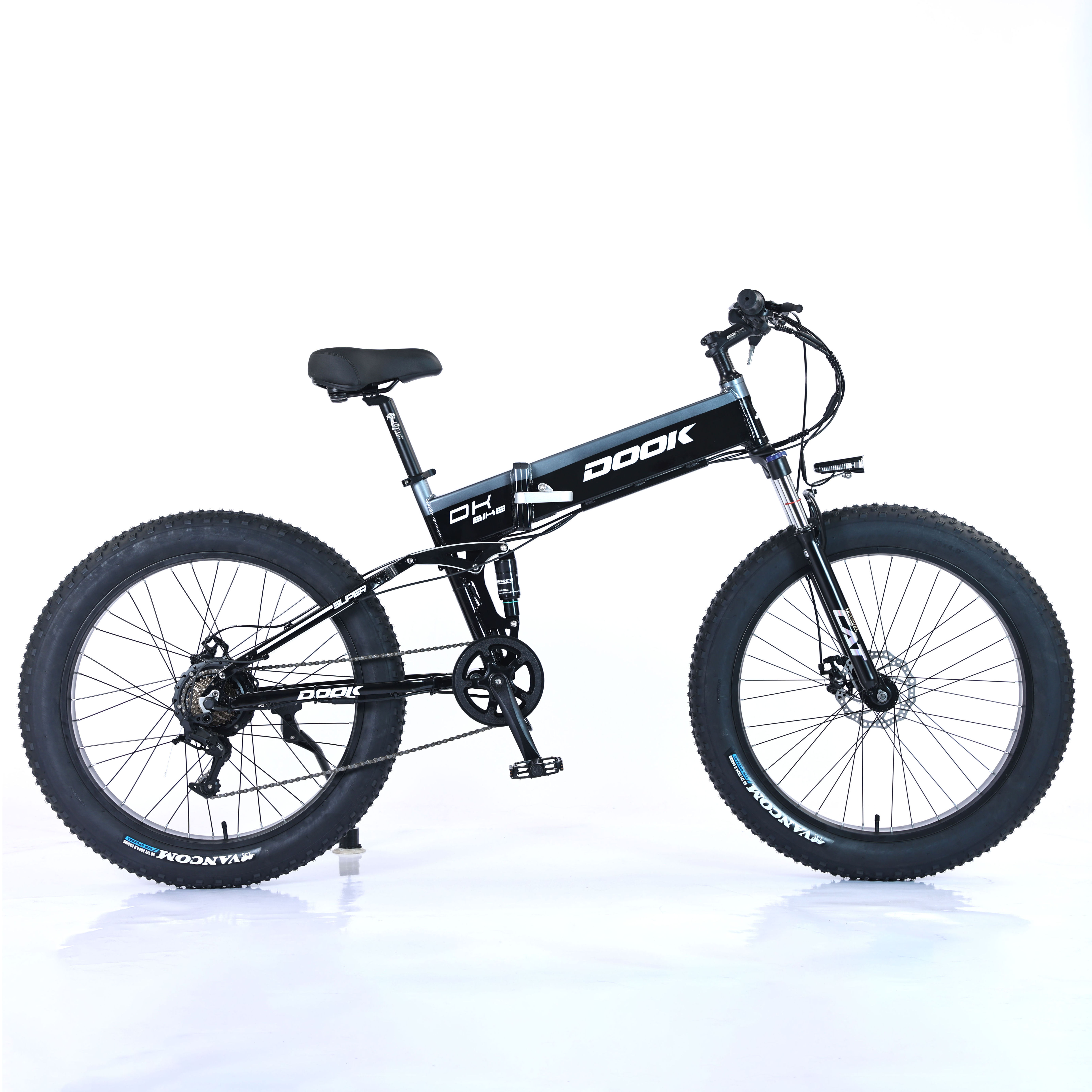 750w 20 Inch Flat Land Mountain Fat Tire Electric Mountain Bike