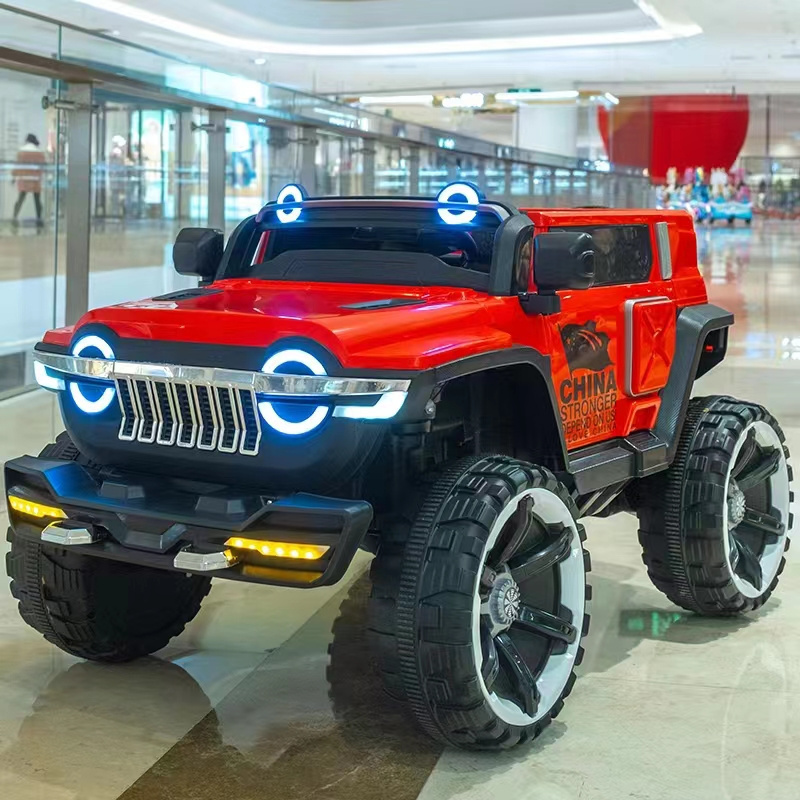 2023 cheap high quality 4*4 Children's Electric Toy Car Four Wheel Drive Can Ride Off-road  Kids Electric Ride On Car