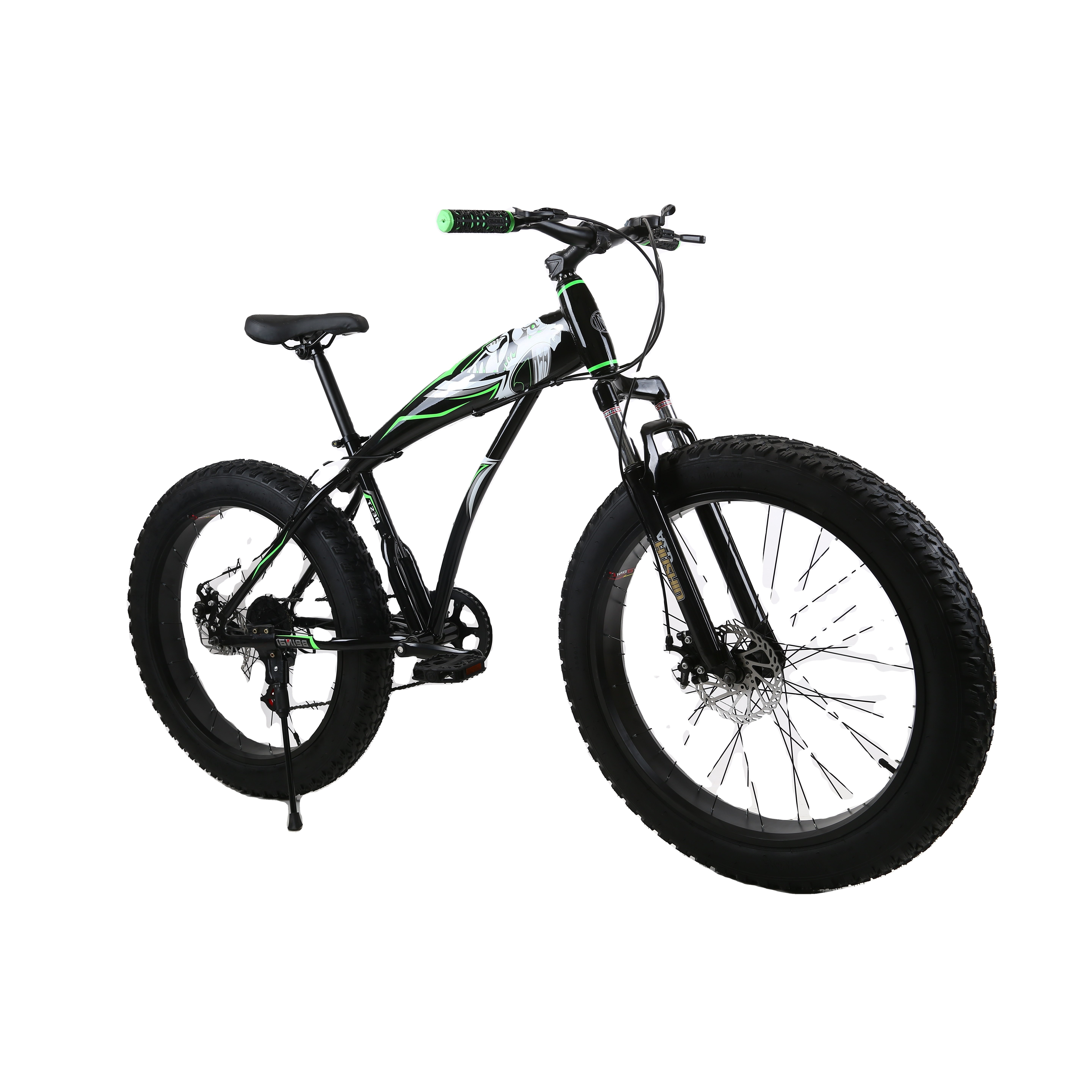 Fat tire bicycle 26 inch mountain bike/ large tire heavy duty fat wheel mountain bike /21 speed mountain snow bike with big fat