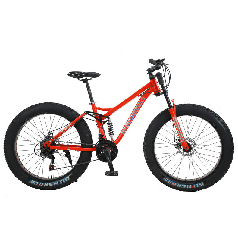 21 speed 26 27.5 29 inch   fatbike  full suspension snow mountain bike with big fat tire tyre aluminium frame bicycle