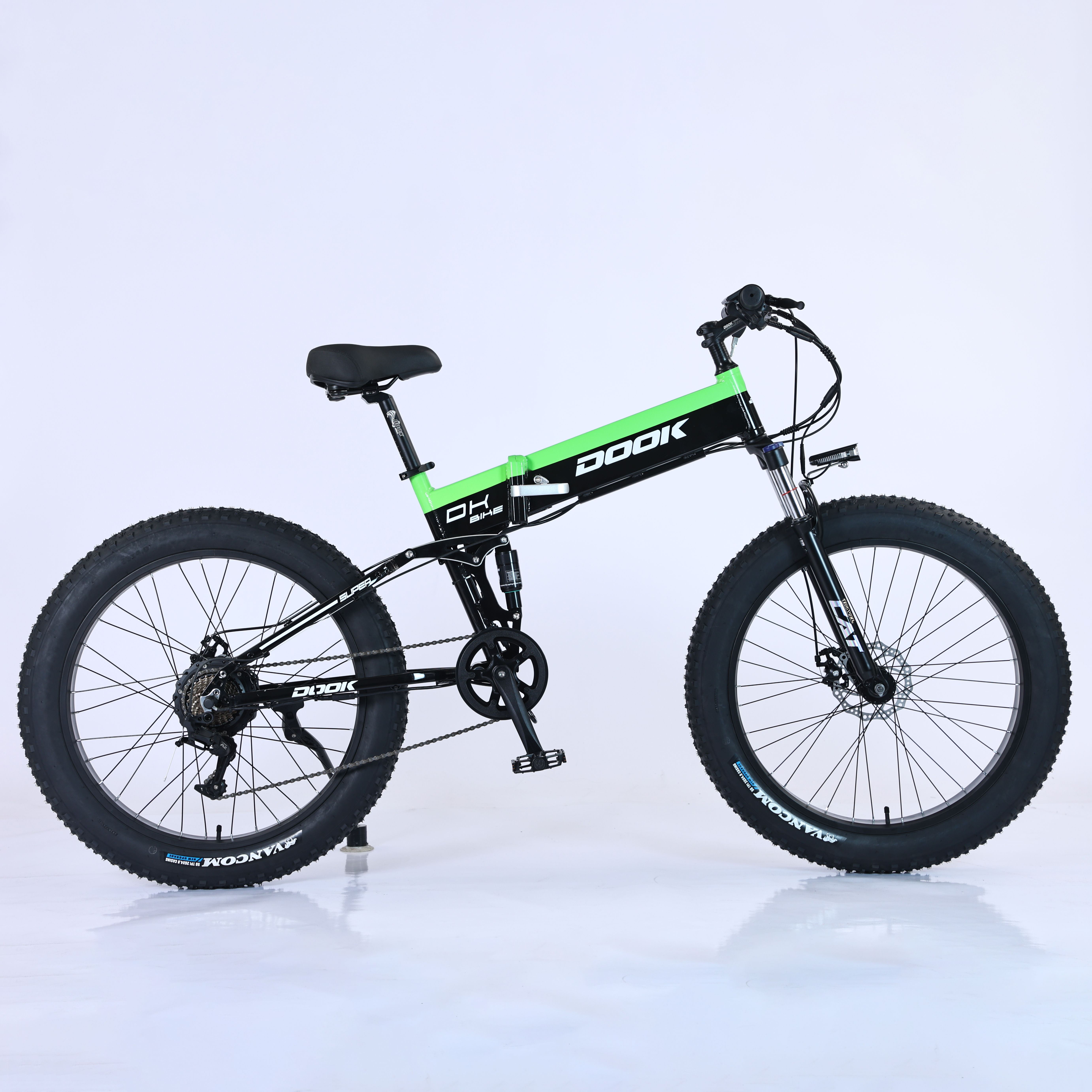 750w 20 Inch Flat Land Mountain Fat Tire Electric Mountain Bike