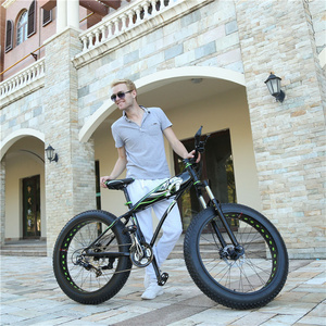 Fat tire bicycle 26 inch mountain bike/ large tire heavy duty fat wheel mountain bike /21 speed mountain snow bike with big fat