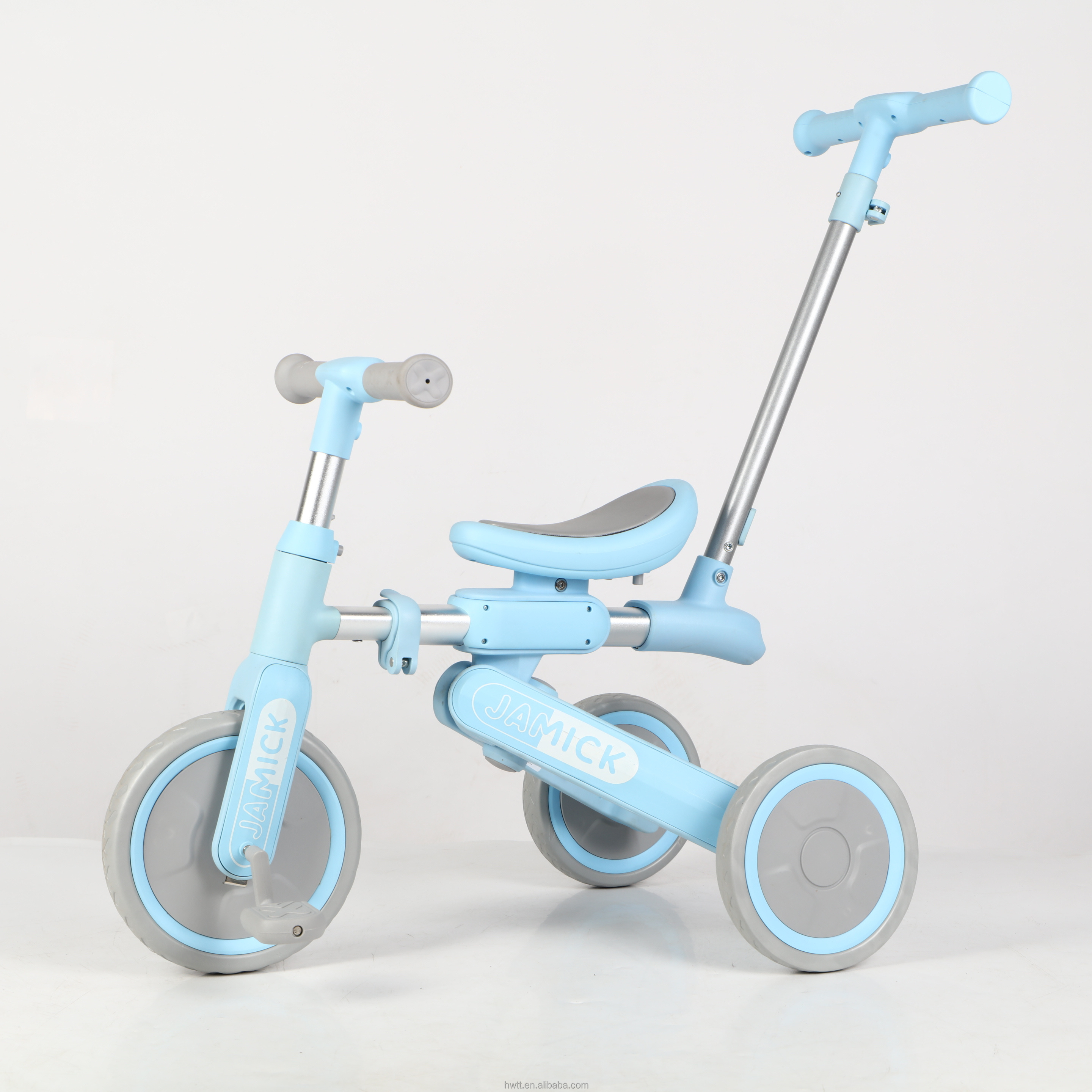 china sell pedal tricycle with back seat/plastic baby car baby bike/ batter plastic children three wheel bike kids trike baby