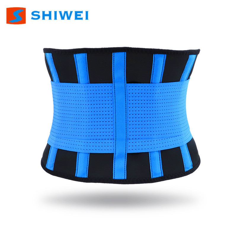 Breathable SHIWEI-5002#neoprene waist belt waist trimmer slimming belt for adult