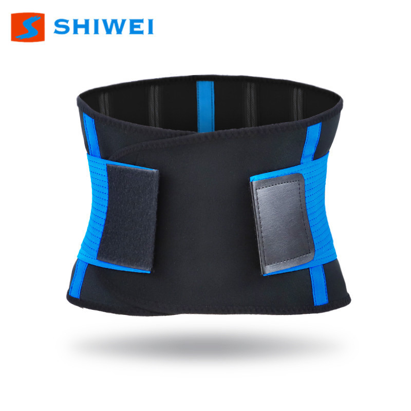 Breathable SHIWEI-5002#neoprene waist belt waist trimmer slimming belt for adult