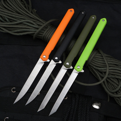 7.95 Inches Factory  Pocket Knife Abs Handle Knives Outdoor Survival  Edc Tool Gift Box Camping Folding Knife