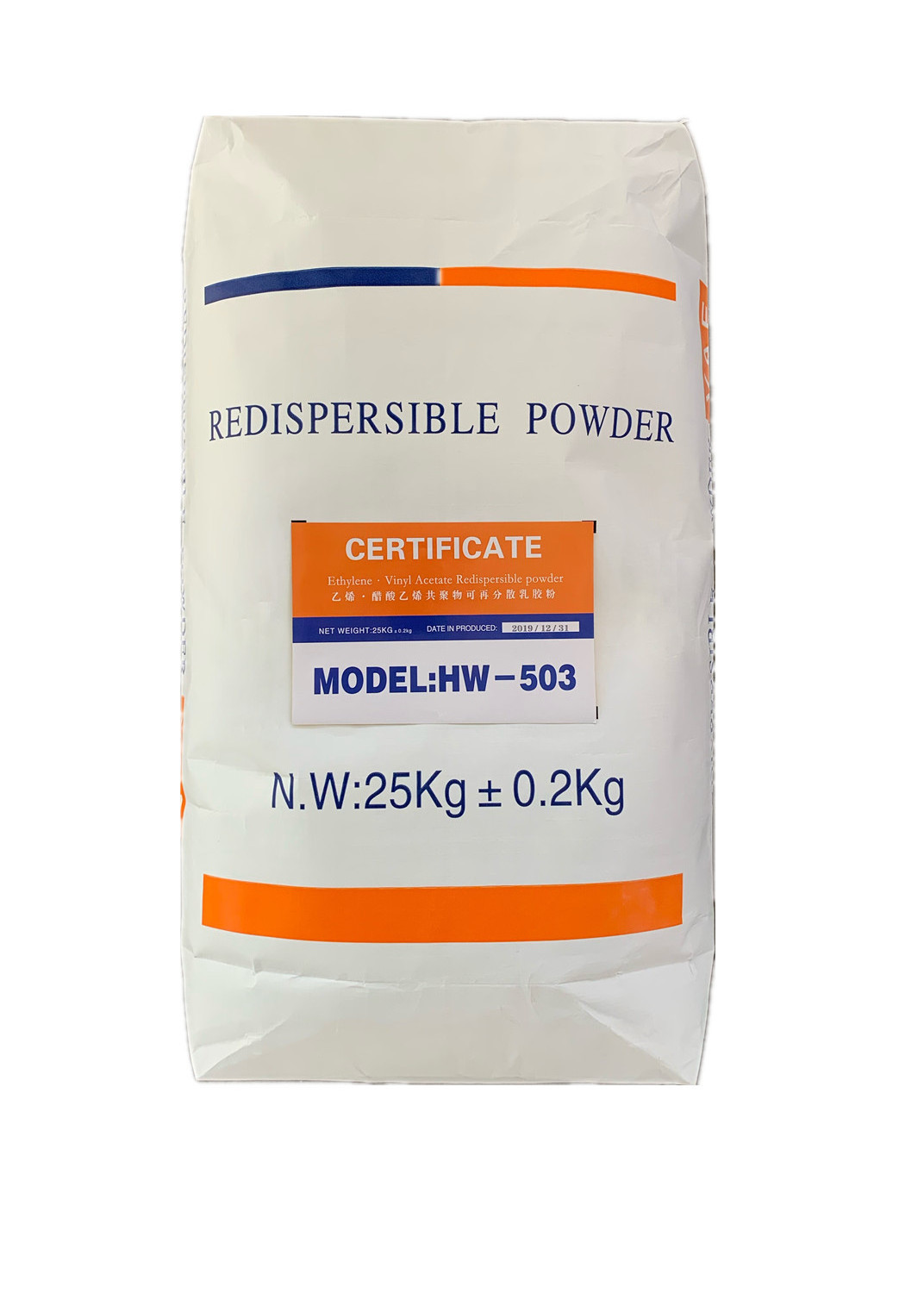 Ash content 12% RDP Redispersible polymer  powder for dry mix mortar, tile paste, joint/crack filler