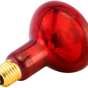 Infrared Lamp Physical Therapy Heating Light Bulb 100W ES Red Lamp E27 Base For Healthcare And Bodycare