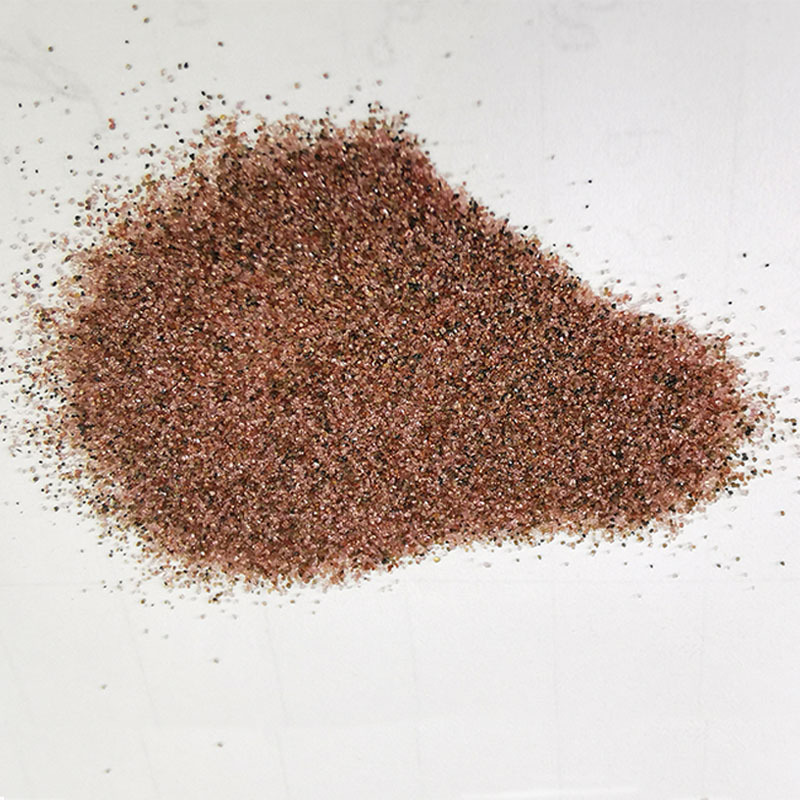 Red Color Alluvial Garnet/Sea Garnet Sand 80 Mesh 120 MESH For Waterjet Cutting