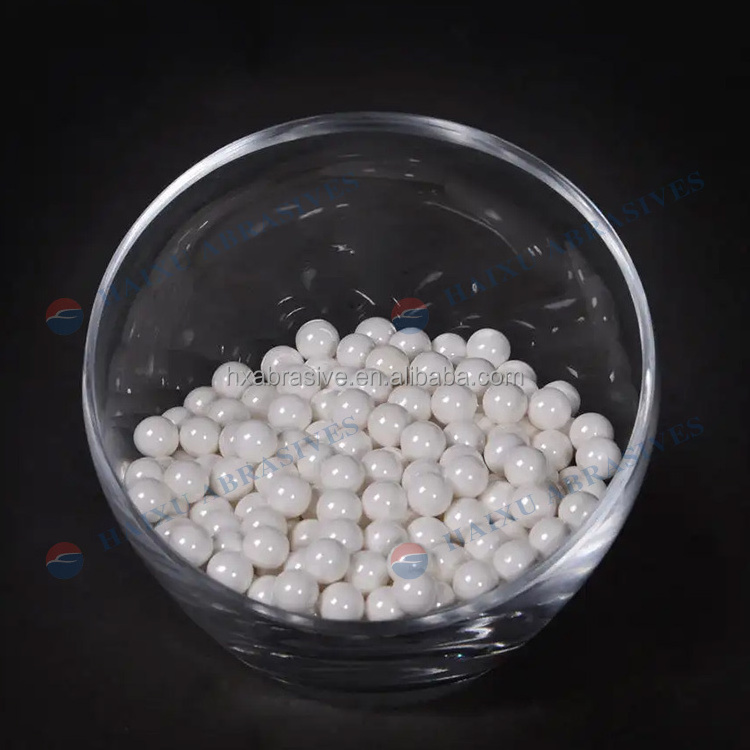 Yttrium stabilized zirconium oxide beads 3mm Zirconia tumbling polishing media