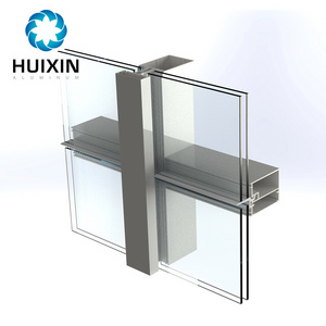 Anodized aluminum curtain wall construction materials price per kg