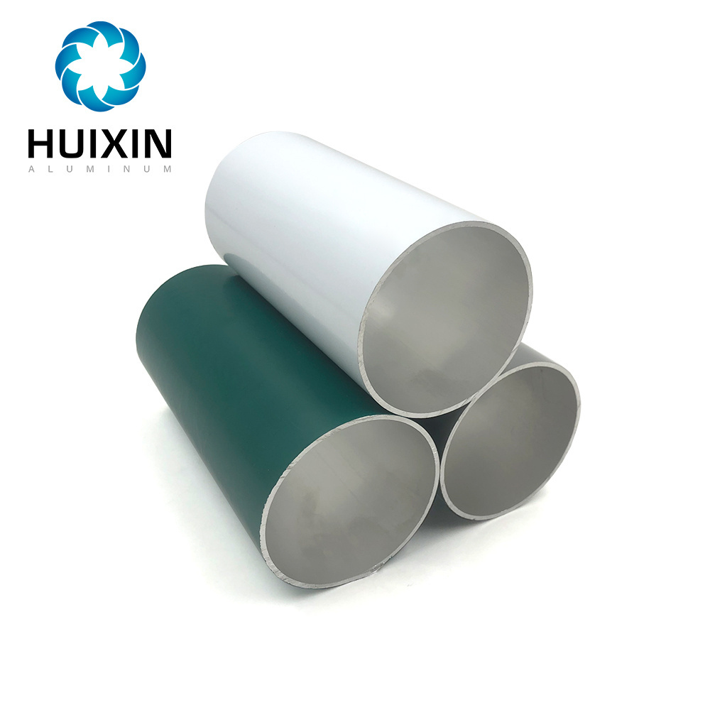 Custom Aluminum Paint Rectangular Tube Extrusion Profile for China