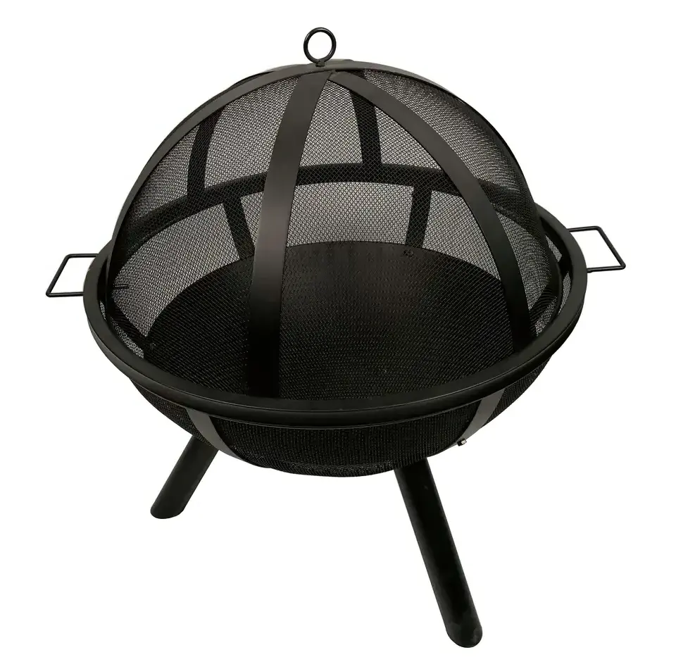 Special Offer 24 inch wood burning Ball Shaped cast iron smokeless metal fire pit for garden outdoor